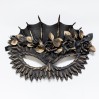 Masquerade mask woman Dragon with flowers